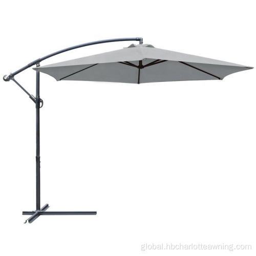 Market Umbrella with Base for Garden Patio Cantilever Offset Hanging Umbrella Factory